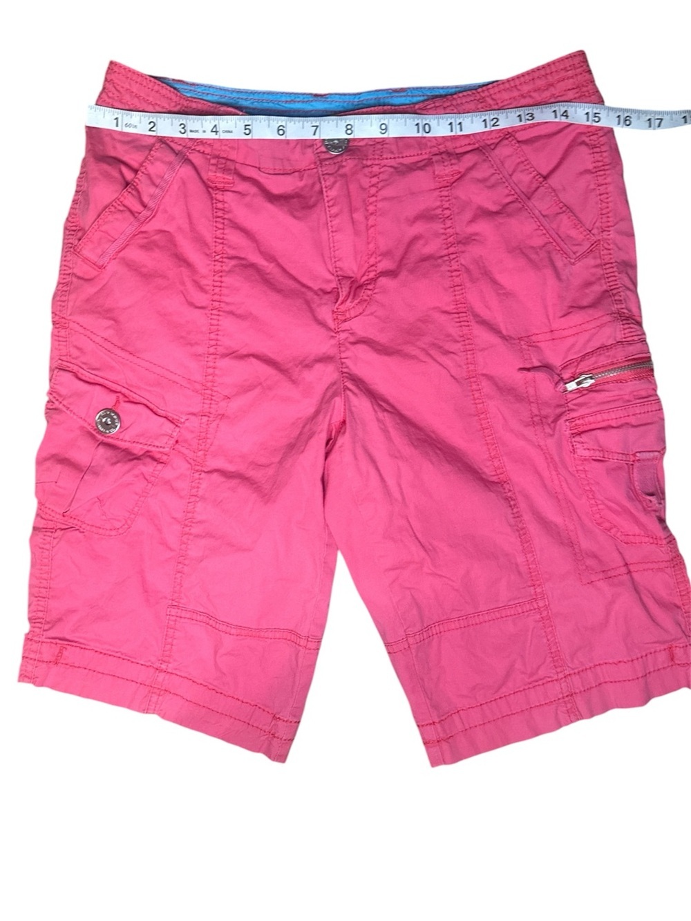 Khakis & Co Women’s Size 4 Pink Shorts Casual Summer Lightweight - Picture 5 of 7
